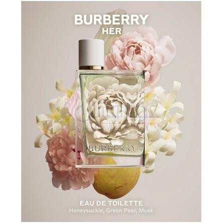 burberry for her eau de toilette