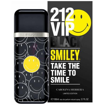 212 VIP Black Smiley-کارولینا هررا وی ای پی بلک اسمایلی
