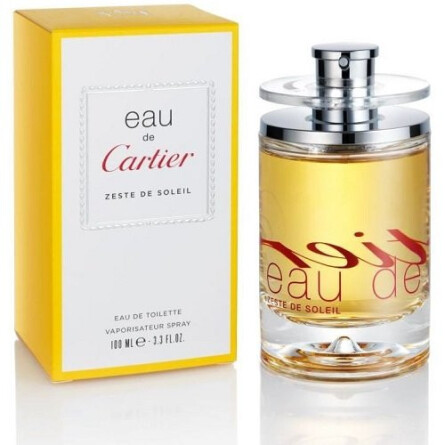 cartier zeste de soleil eau de toilette