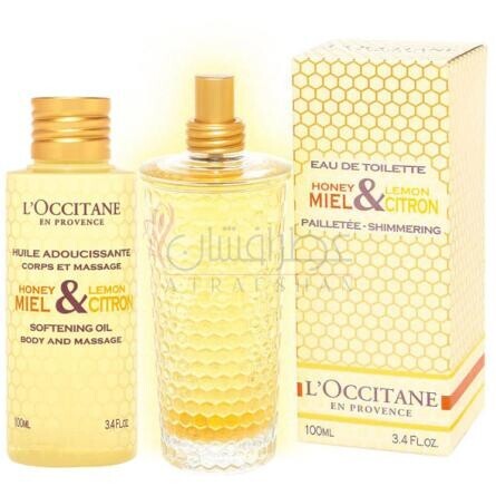 Miel & Citron Pailletee Shimmering-لوکسیتان ان پروونس میل سیتغون پاییته – عسل و لیموی درخشان