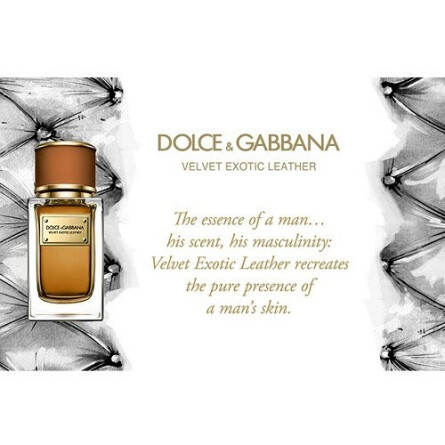 عطر دولچه گابانا ولوت اکسوتیک لیدر - DOLCE & GABBANA Velvet Exotic Leather  50 میل ( عطر ) - عطرافشان