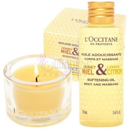 Miel & Citron Pailletee Shimmering-لوکسیتان ان پروونس میل سیتغون پاییته – عسل و لیموی درخشان