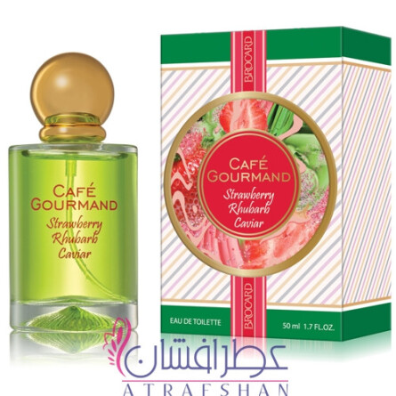 Strawberry Rhubarb Caviar-بروکارد استرابری روباب خاویار