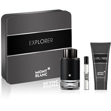 Explorer Eau de Parfum Gift Set 3 Pc-گیفت ست مون بلان اکسپلورر ادو پرفیوم 3 تکه