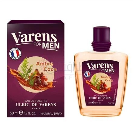 Varens For Men Ambre Coca-اولریک دو وارنس وارنز فور من امبر کوکا