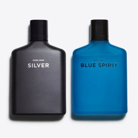 SILVER + BLUE SPIRIT-گیفت ست زارا من سیلور و بلو اسپریت