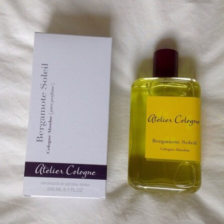 atelier cologne bergamote soleil