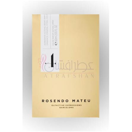 NO 4 Saffron, Oud, Vanilla-روزندو متئو شماره 4 سفرون، عود، وانیلا