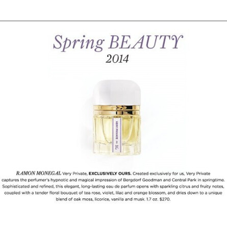 Very Private for Bergdorf Goodman-رامون مونگال وری پرایوت فور برگدورف گودمن