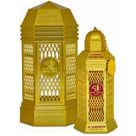 50 Years Golden Oudh-الحرمین 50 یرز گلدن عود