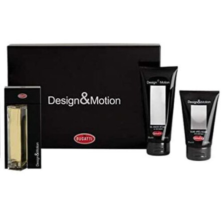 Bugatti Design & Motion Gift Set 3 pieces-گیفت ست سه تیکه بوگاتی دیزاین اند موشن